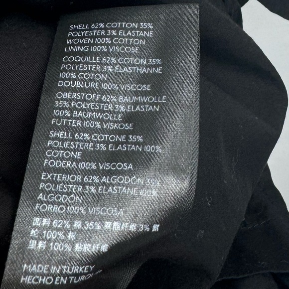 ANTHROPOLOGIE Maeve Puff-Sleeved Sweetheart Mini dress Size XS BLACK Has Pockets - Picture 6 of 9